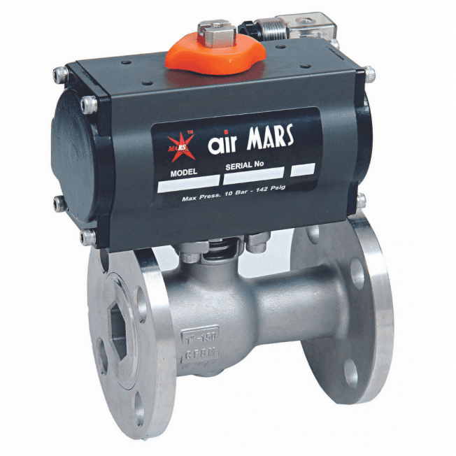 Uni-Body Flanged Ball Valve series-91d-air-mars