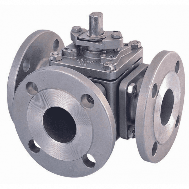 3/4/5-Way Ball Valve V33-123-1-1-4IN-T-PORT-W-HANDLE