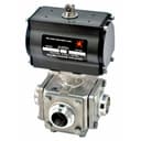 MARS Series 33, 1 1/2", V33-123-1-1-2IN-L-PORT-BARE-SHAFT-BW
