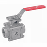 MARS Series 88, 1 1/2", V88-CF8M-1-1-2IN-FLOWER-END-CAP-FULL-PORT-BARE-SHAFT